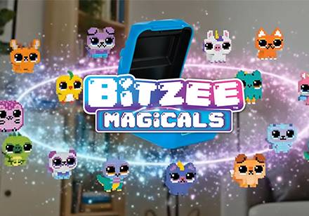 Bitzee interactieve digitale huisdieren Magicals - magische wereld van digitale huisdieren in de echte wereld