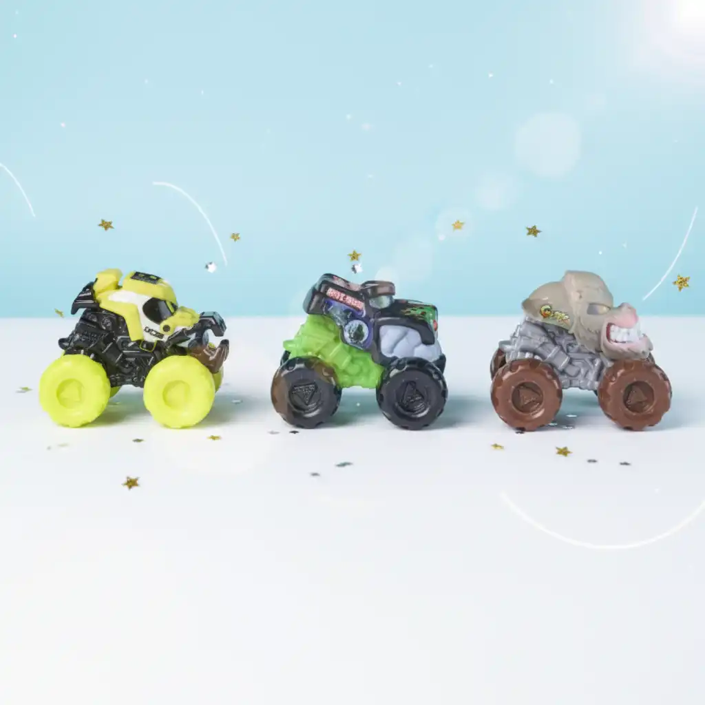 Word meester van de mini Monster Jam baan.