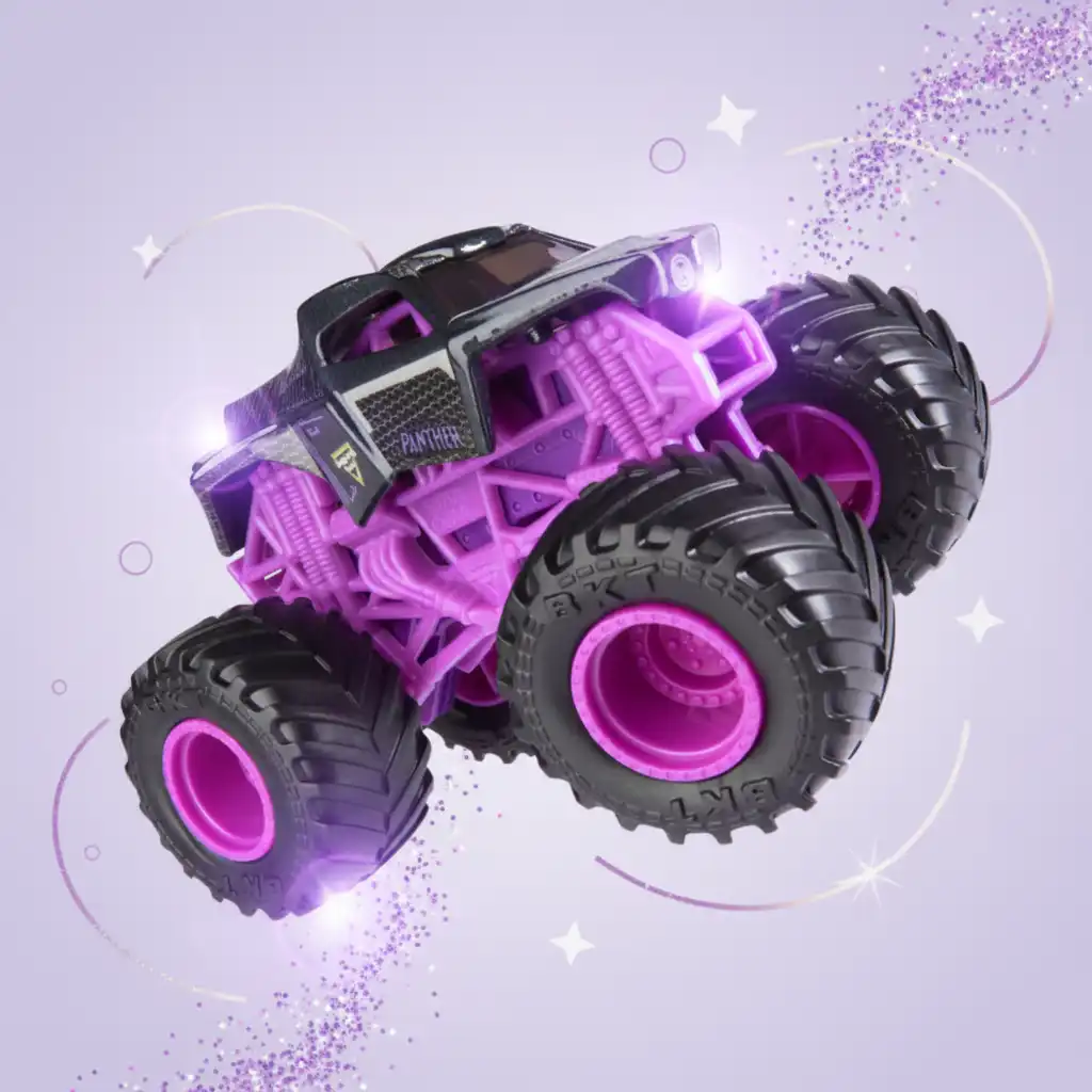 Stel je complete collectie Marvel Monster Jam trucks samen.