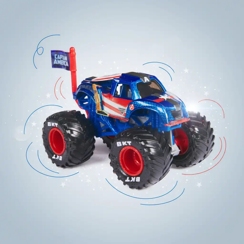 Word een meester in stunttrucs met Monster Jam.