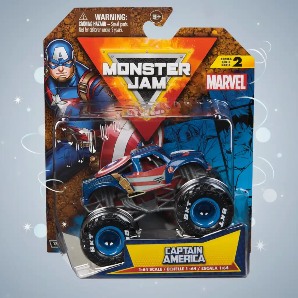 Beleef epische avonturen met de legendarische Avenger in de Monster Jam arena.
