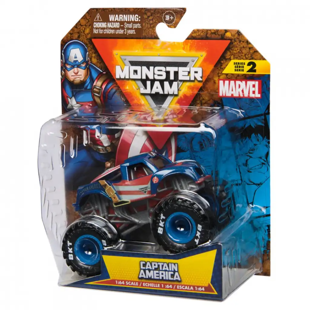 Nauwkeurige details en topkwaliteit van het gegoten model Captain America.