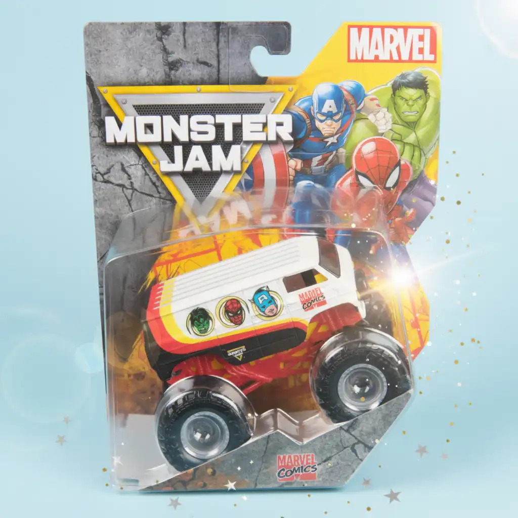 Beheers de arena met de onverslaanbare Marvel-helden op vier wielen.