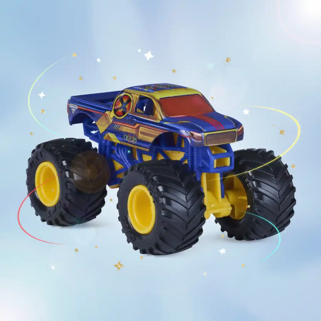 Breid je collectie uit met een unieke combinatie van Marvel en Monster Jam.
