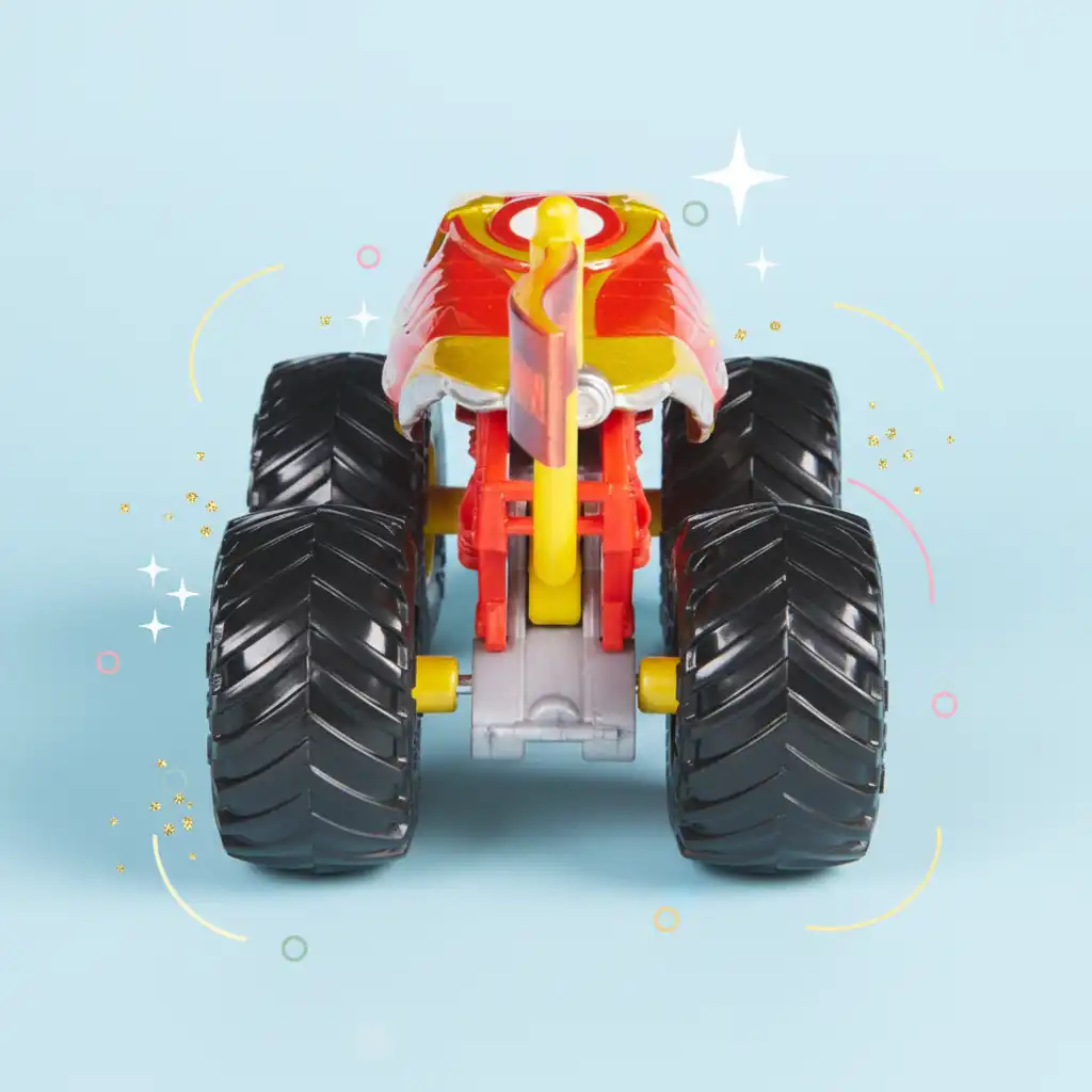 Stevige constructie voor eindeloze stunts.