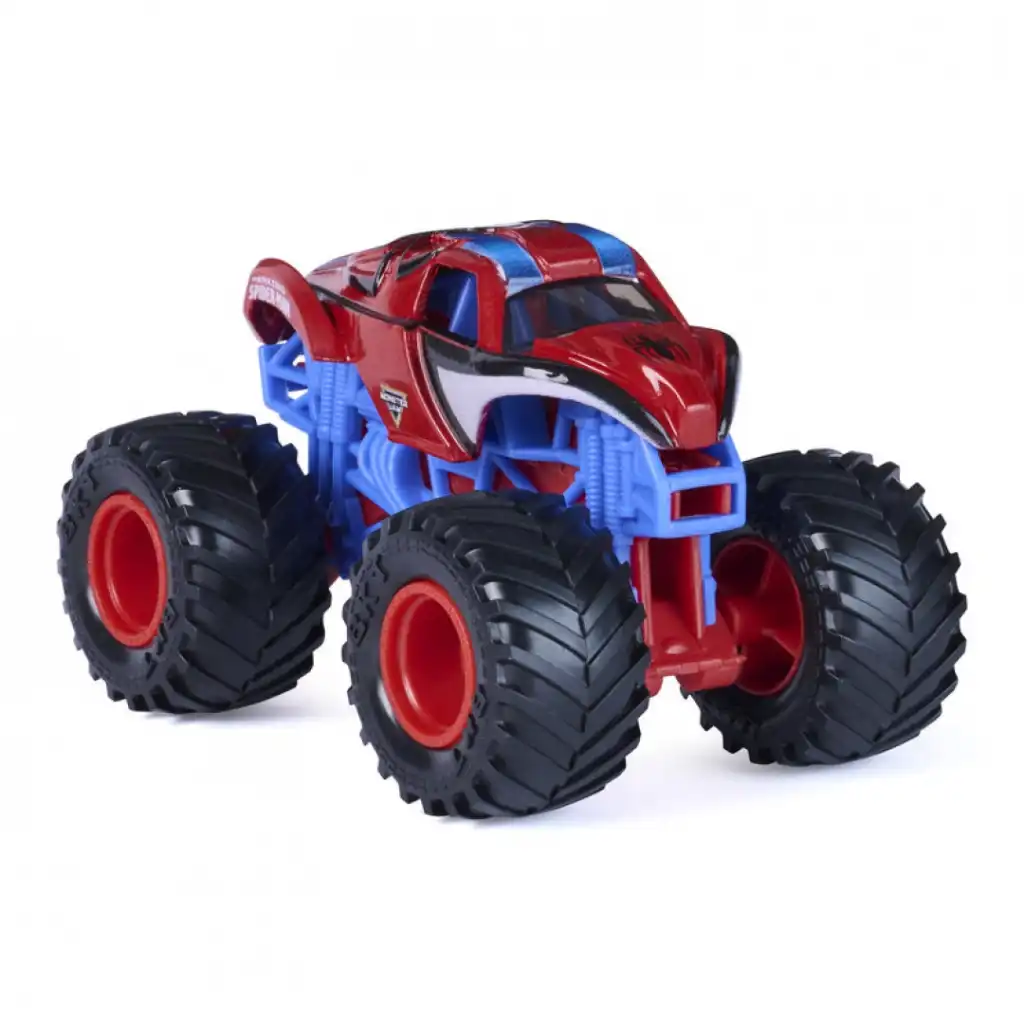 Breid je collectie uit met de unieke combinatie van Marvel en Monster Jam.