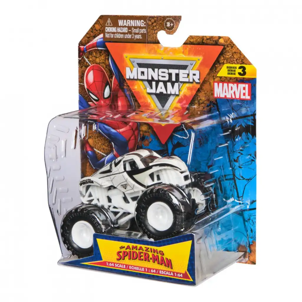 Beleef epische actie met de superheld monster truck.