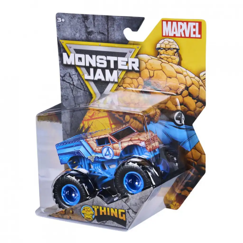 Ervaar epische stadiontrucs met de heldhaftige monstertruck.