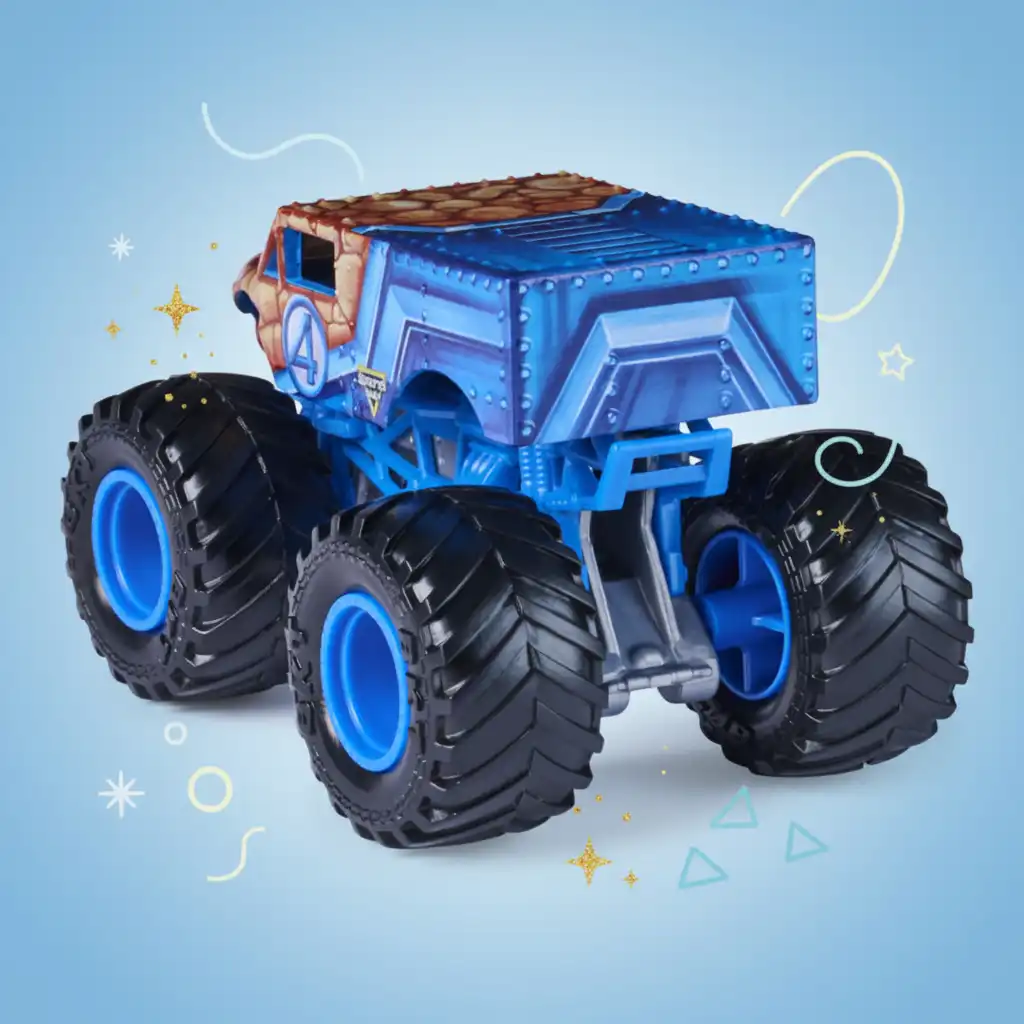 Exclusieve verzameleditie voor fans van Marvel en Monster Jam.