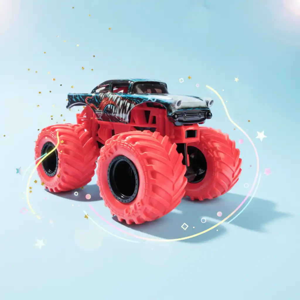 Word meester in stunttrucs met de Venom truck.