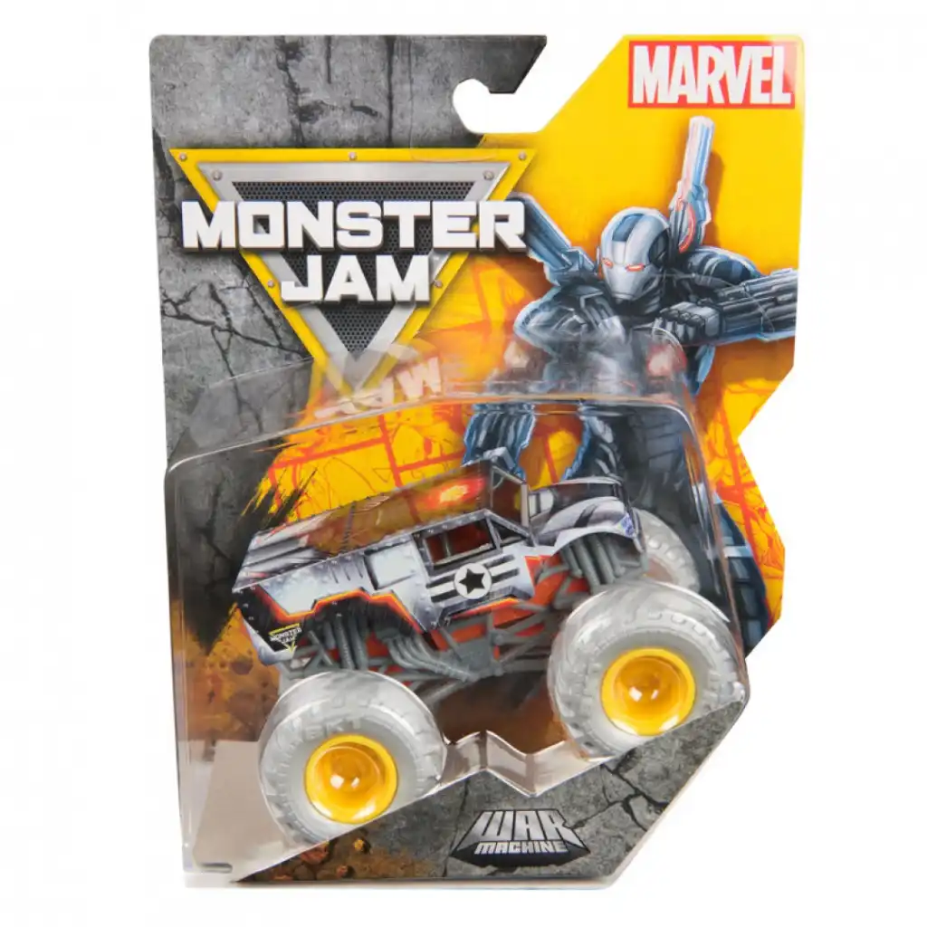 Stel je unieke collectie Marvel monstertrucks samen.