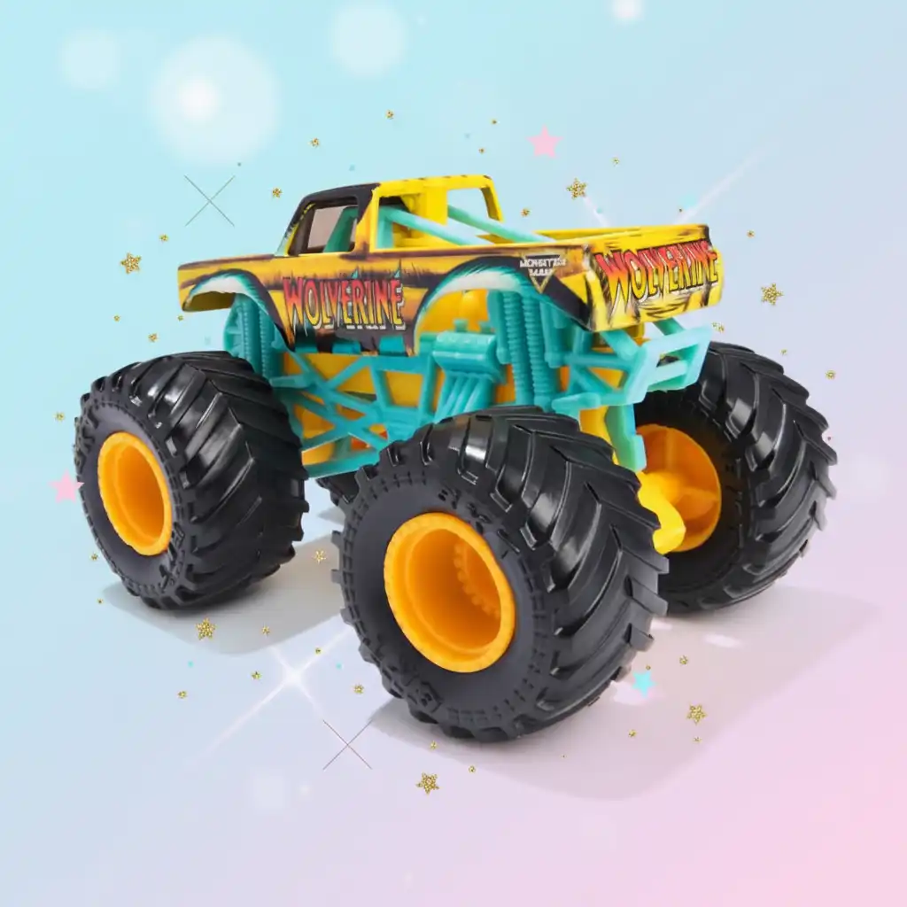 Creëer je eigen Monster Jam show vol trucs.