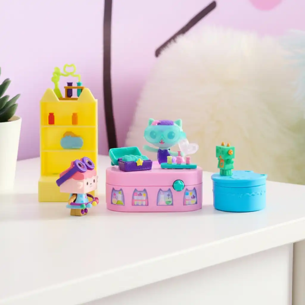 Stimuleer de kinderfantasie met interactieve speelgoed van Gabby.