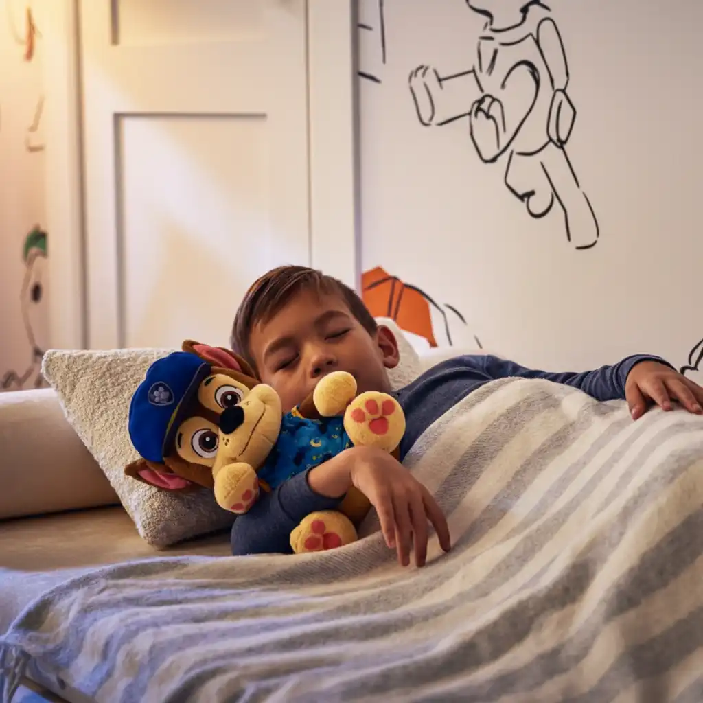 Authentieke uitstraling van de held direct uit de populaire animatieserie.