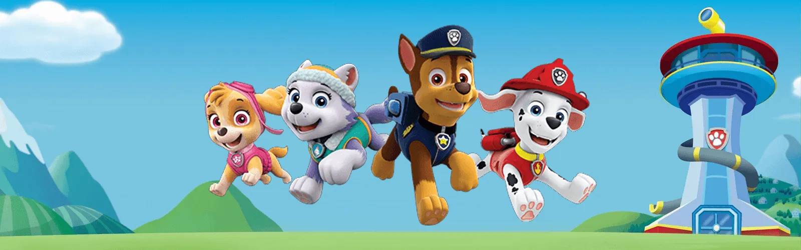 Val veilig in slaap met de held uit Paw Patrol.