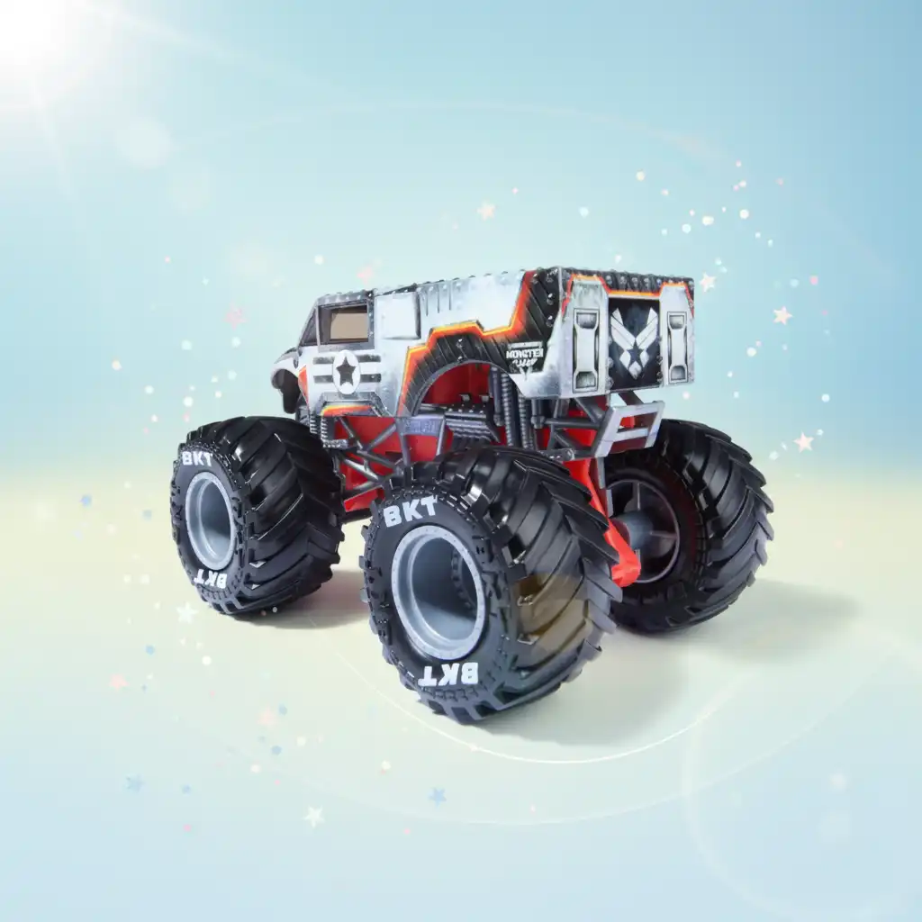 Creëer je eigen Monster Jam arena en verleg grenzen.