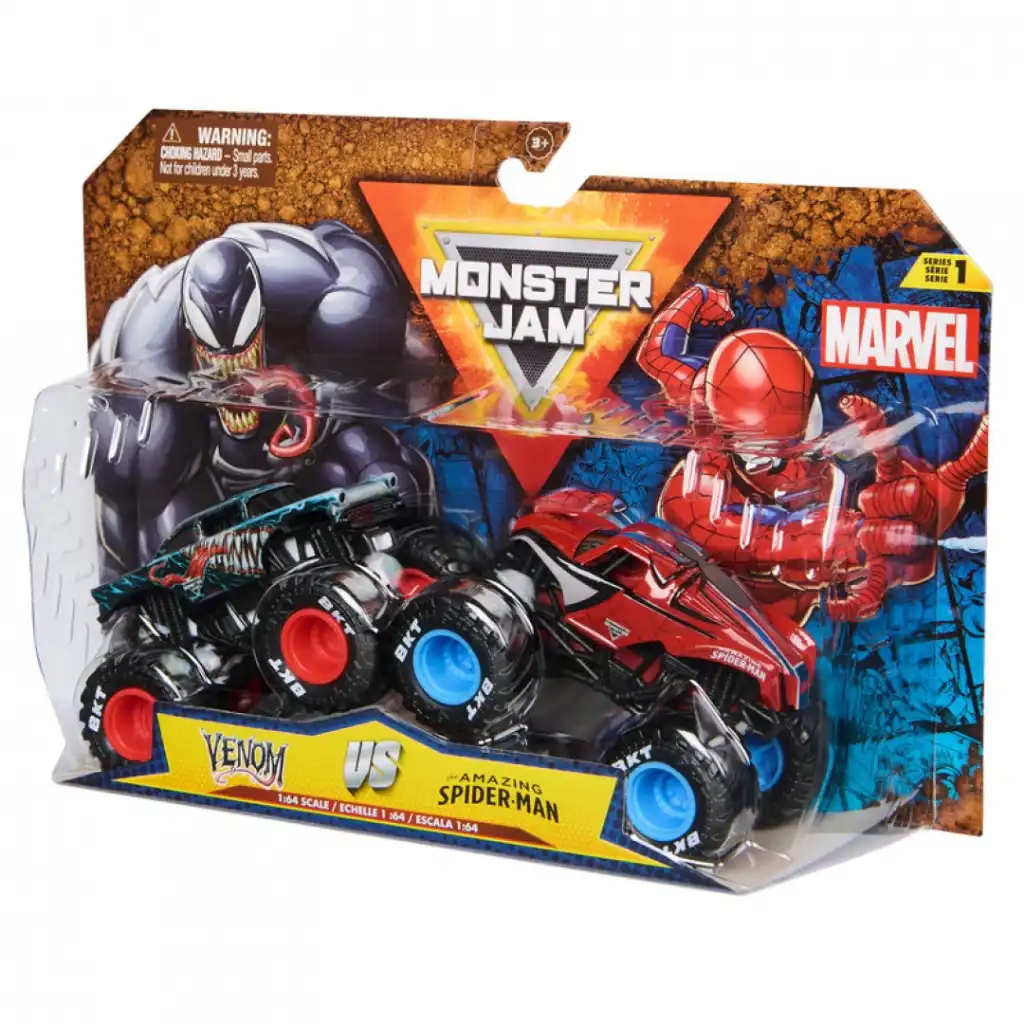 Ontketen eindeloos plezier met legendarische Marvel trucks.