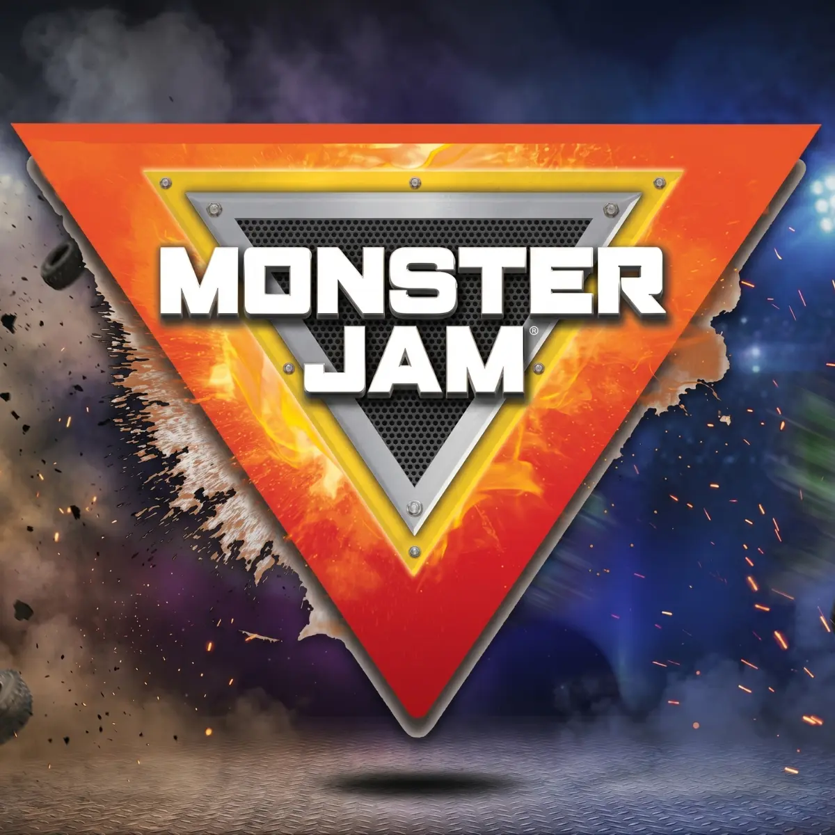 Officieel logo Monster Jam Wolverine vs Cycloid
