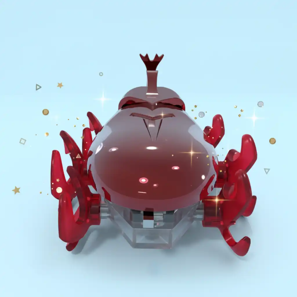 Modern hi-tech ontwerp voor elke kleine robotverzamelaar.