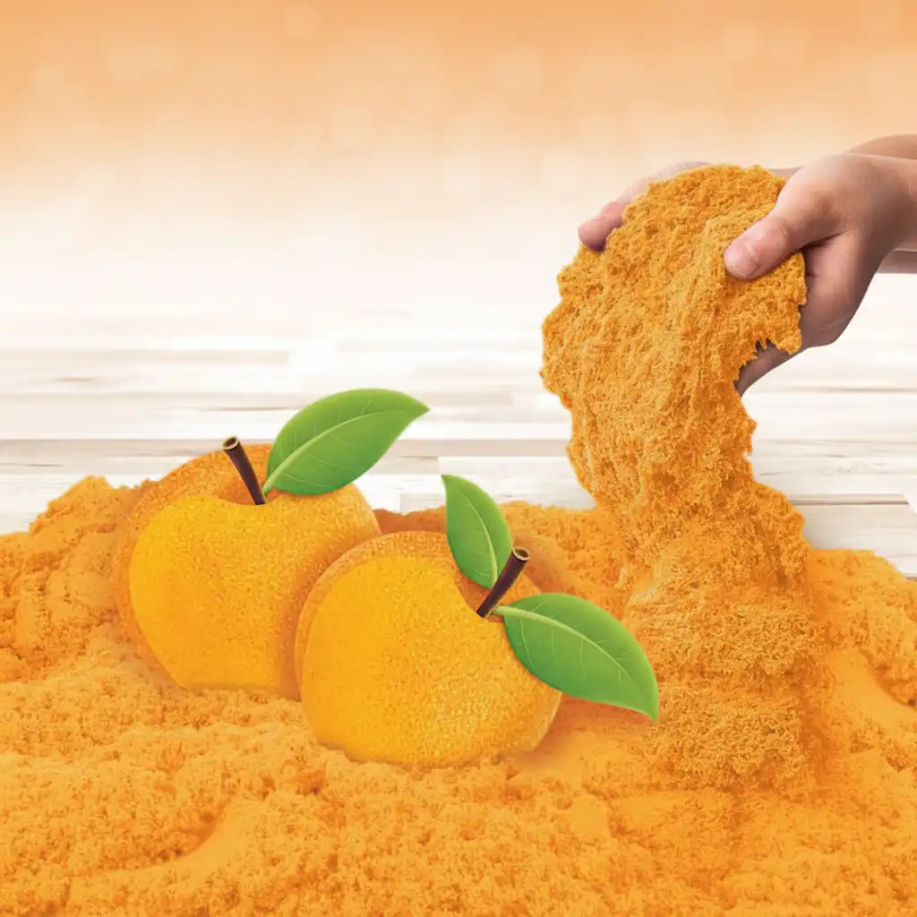 Ontdek nieuwe manieren om kinetisch zand te vormen en te snijden.