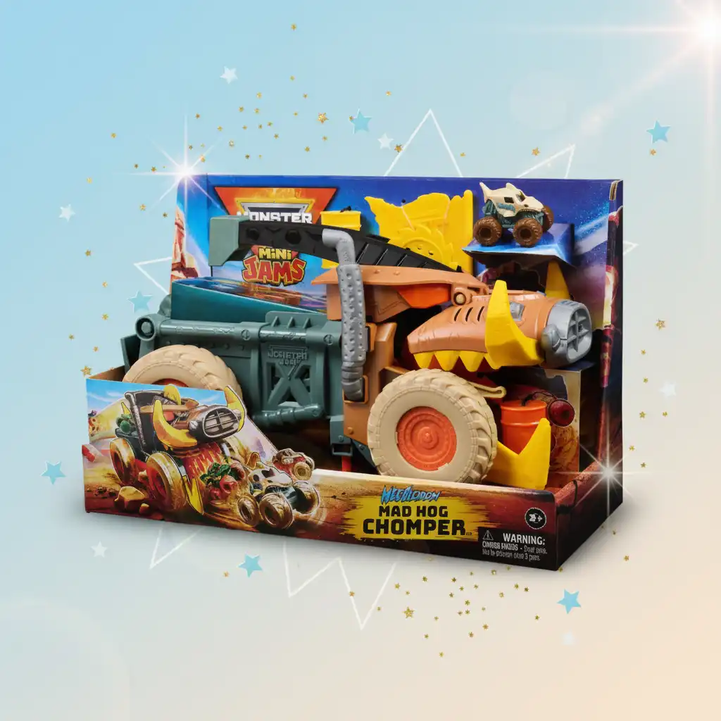 Beleef eindeloze uren actie en plezier met monstertrucks.