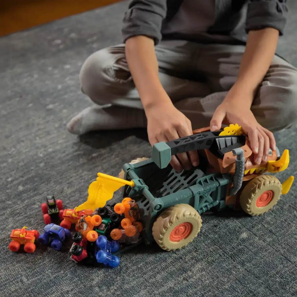 Breid je verzameling uit met meer compatibele Mini Jams trucks.