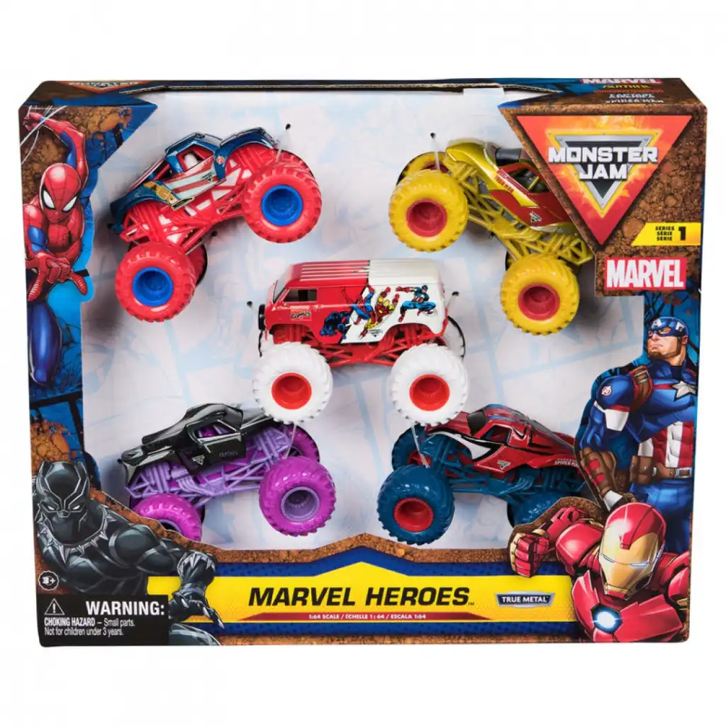 Topkwaliteit en gedetailleerde afwerking van metalen modellen van Marvel-helden.