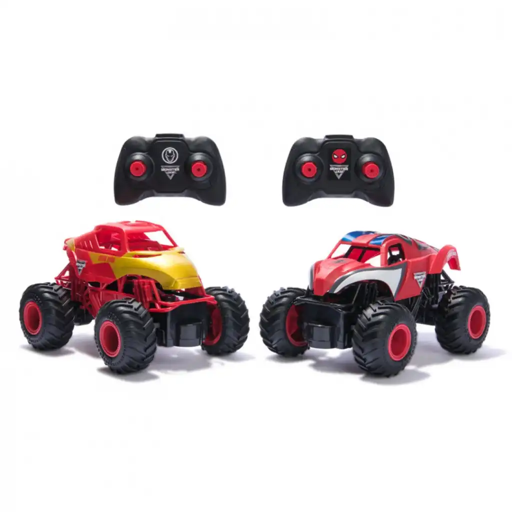 Beheers de kracht van Iron Man en Spider-Man in actie.
