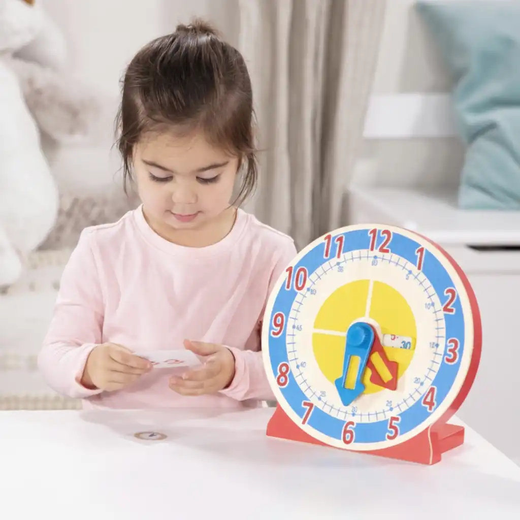 Word meester van de tijd met leuke educatieve kaarten.
