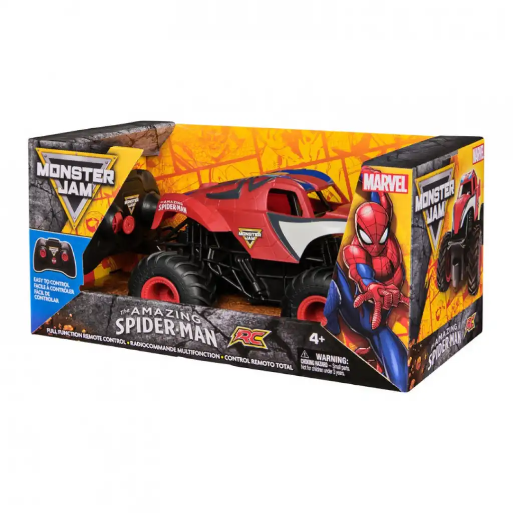 Precisieafwerking en iconisch ontwerp van Spider-Man in schaal 1:24.
