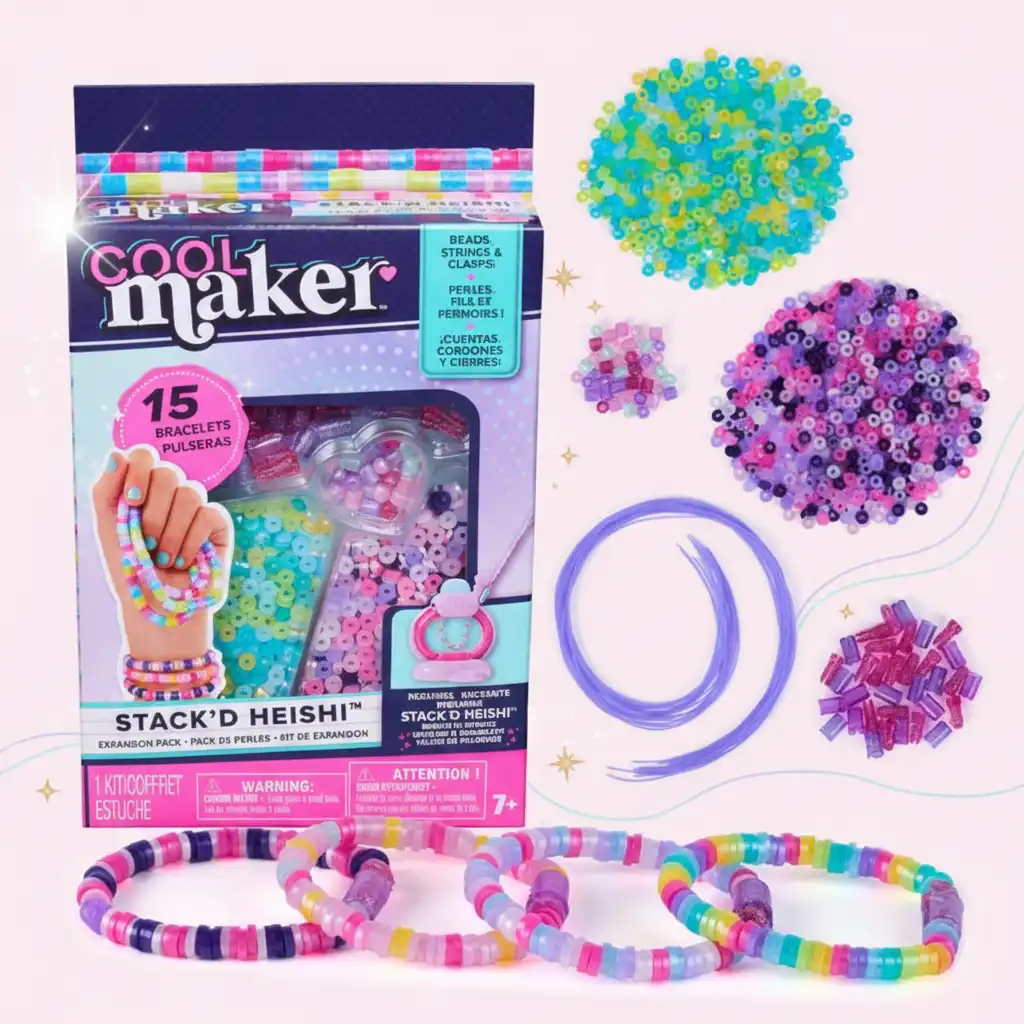 Gedetailleerde afwerking van pastelkralen voor je originele sieraden.