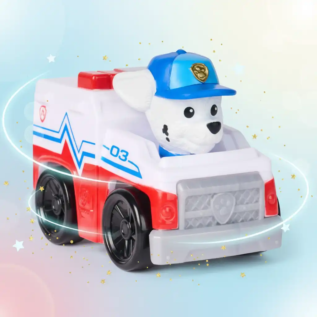 Ondersteun de kinderlijke creativiteit via heldhaftige verhalen met Marshall.