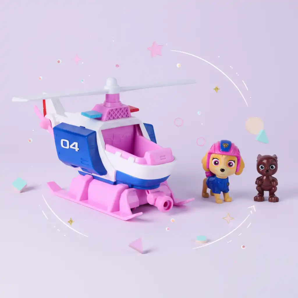 Ontdek nieuwe speelmogelijkheden met functionele voertuigonderdelen.