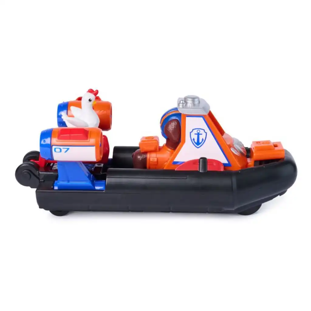 Ontdek nieuwe speelwijzen met de opwindbare hovercraft!