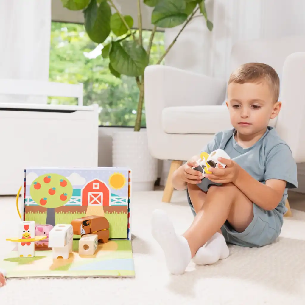 Opbouw van zelfvertrouwen bij kinderen door eigen succesvolle bouwwerken.