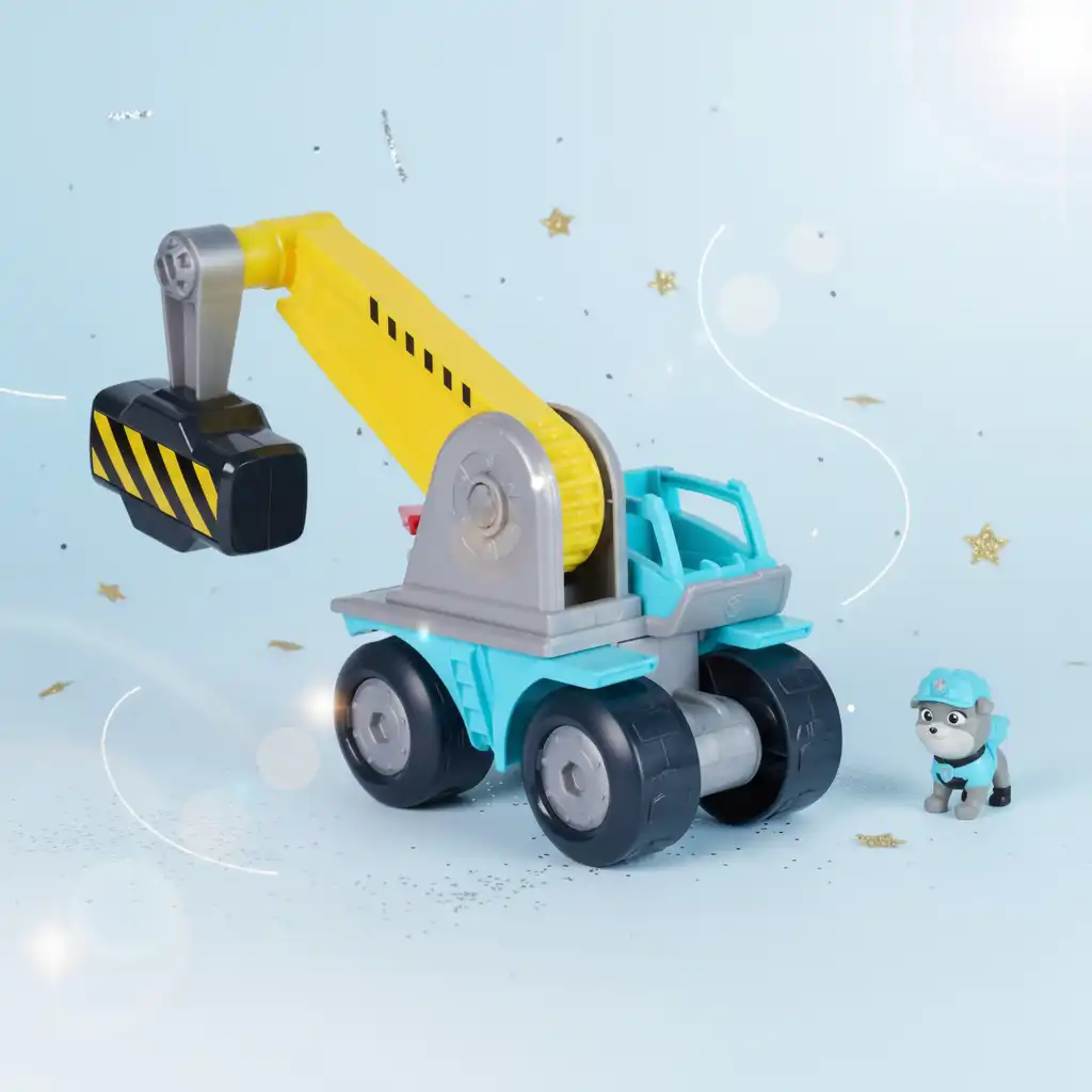 Ergonomisch ontworpen gereedschap voor een gemakkelijke grip door kleine kinderen.