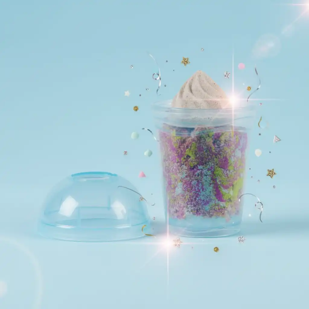 Laat je fantasie de vrije loop en mix de meest kleurrijke zandcocktails.