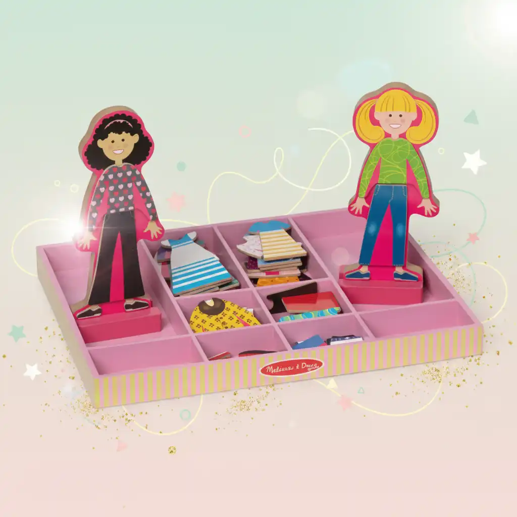 Betreed de wereld van mode en fantasie met Abby en Emma.