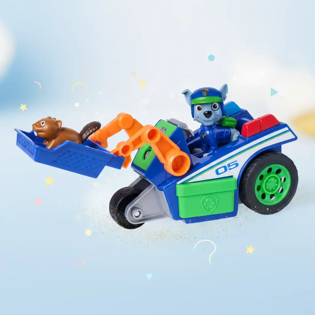 Ontdek nieuwe manieren van creatief spel met het opwindmechanisme.