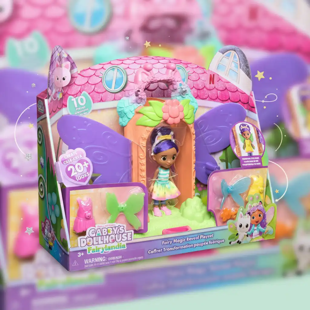 Betreed de wereld van Fairylandia en ontdek de magie van feeënvleugels.