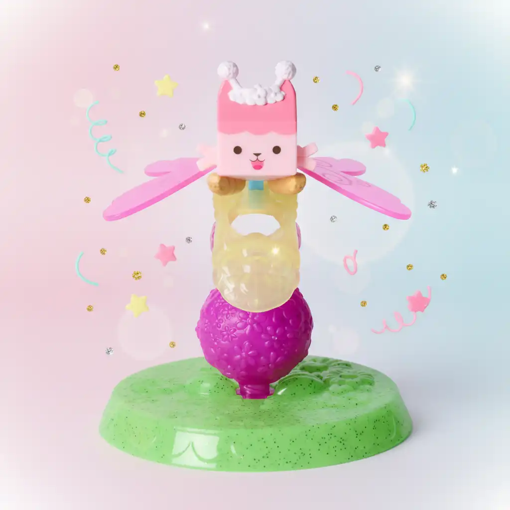 Betreed de wereld van fantasie met een bewegende feeënring.