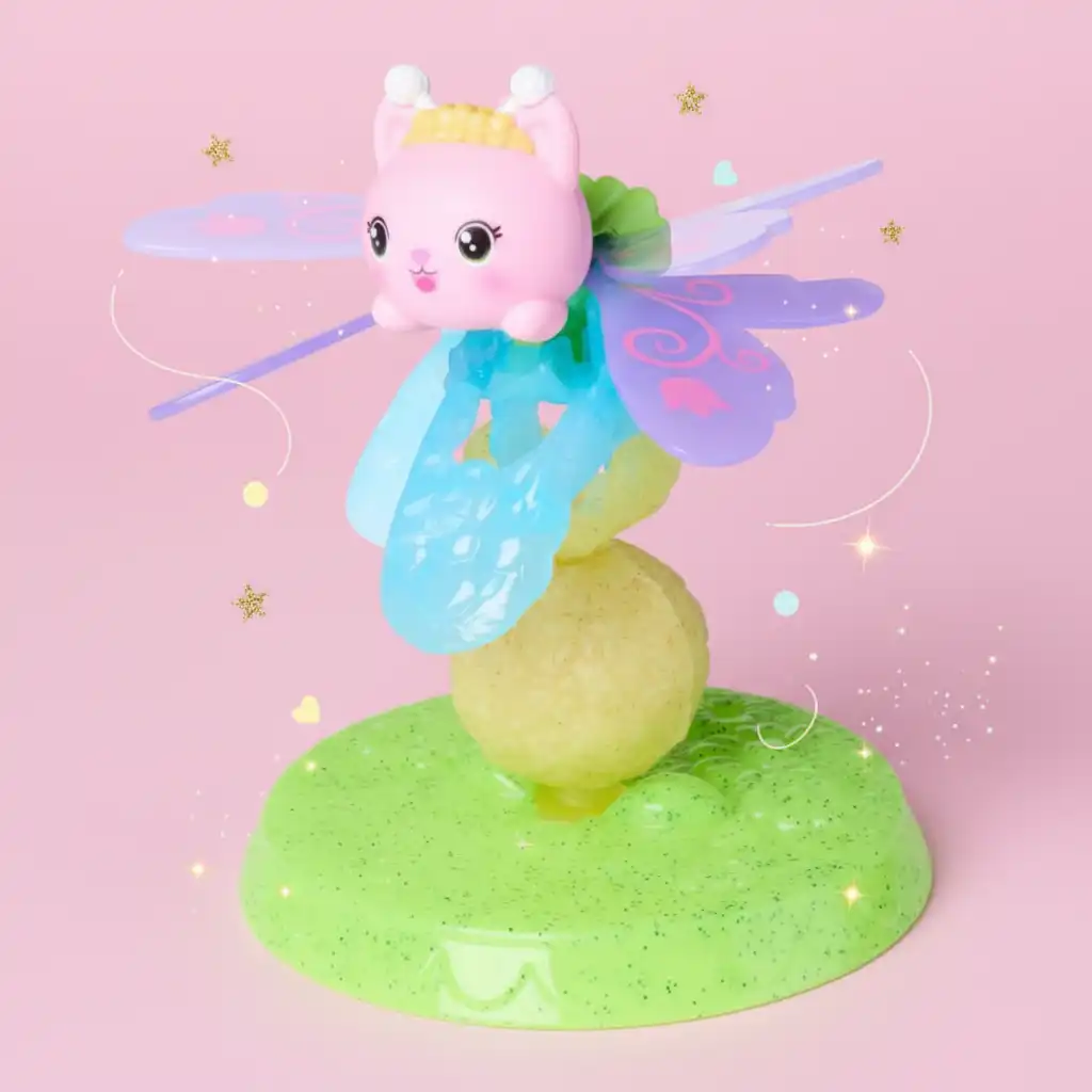 Ondersteuning van de kinderfantasie door spel met het favoriete personage.