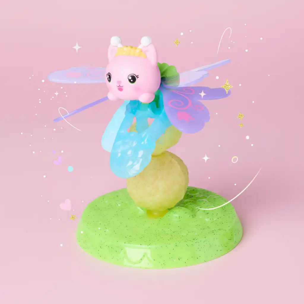 Mechanisch gevladder van de vleugels biedt een interactieve ervaring zonder batterijen.