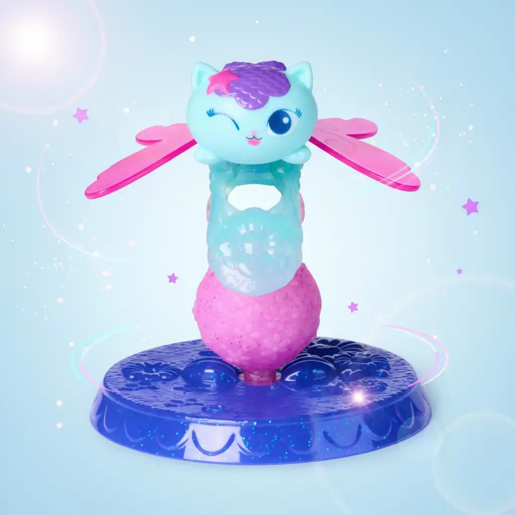 Ontdek de magie van Fairylandia met de bewegende ring Meerminkat.