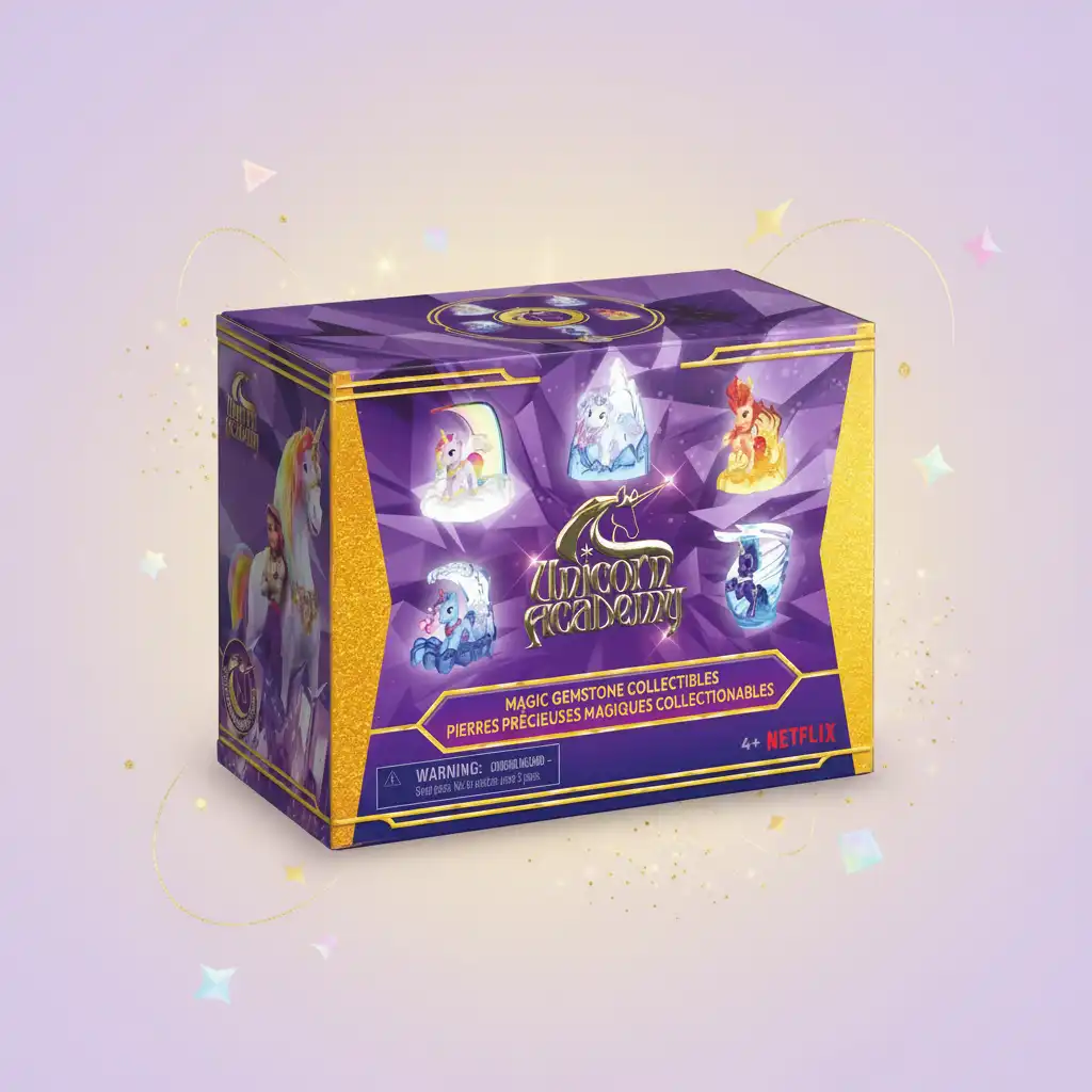 Complete set van vijf favoriete eenhoorns voor onmiddellijk speelplezier
