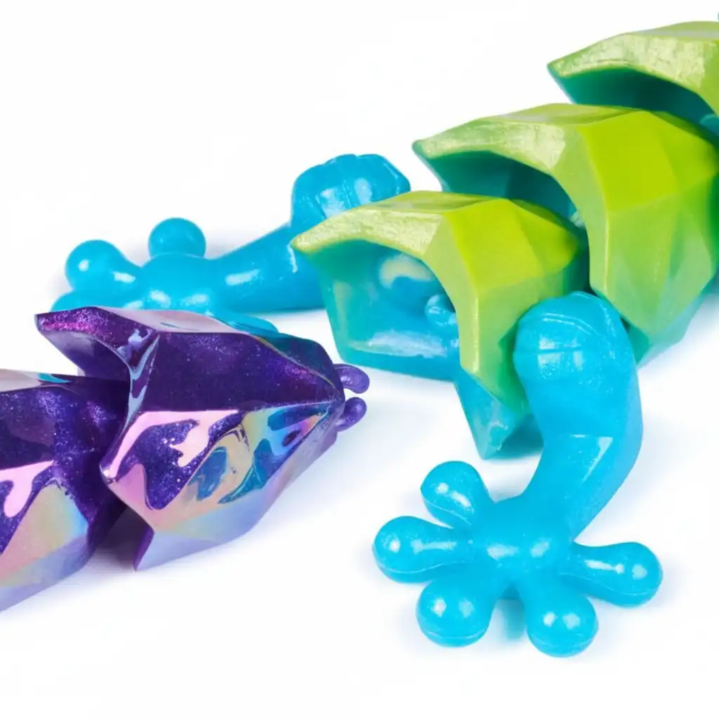 Laat uw fantasie de vrije loop en creëer uw eigen gekko.