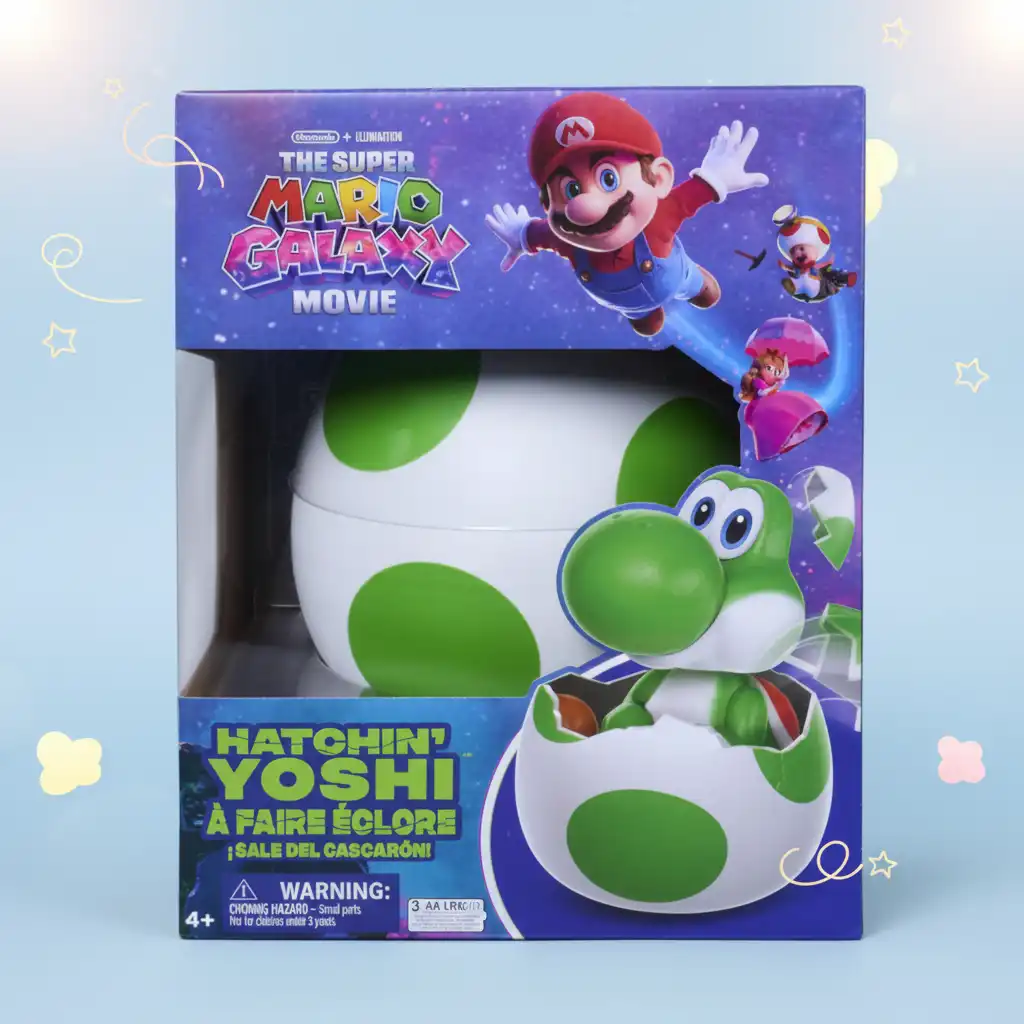 Maak je klaar voor het uitkomen van je nieuwe beste vriend Yoshi.