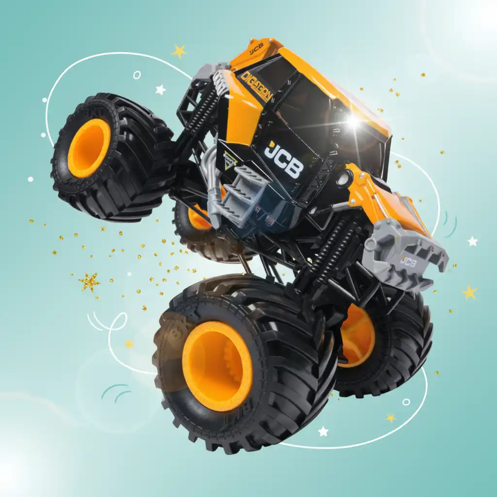 Authentieke details rechtstreeks uit de officiële Monster Jam arena.