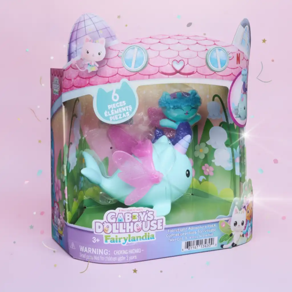 Vlieg het avontuur tegemoet met Narwhal Cat en haar vrienden.